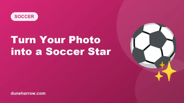 Turn Your Photo into a Soccer Star with AI